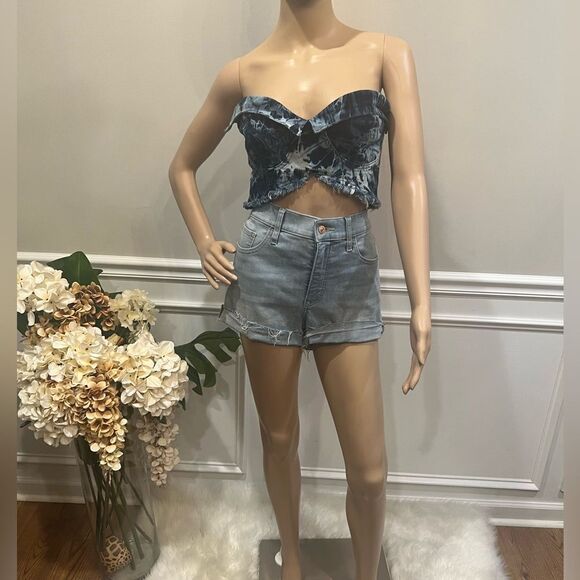 Dolls Kill X Club Exx Moonshine Magick denim bra - Picture 7 of 7